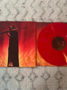 Flying Lotus Yasuke 2021 Red Vinyl Warp Records 1st Press UK Import